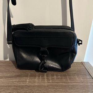 Small crossbody black bag